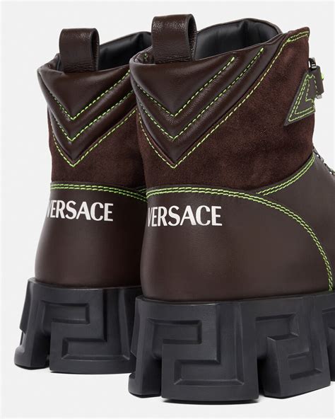 greca vettoriale versace|versace greca boots.